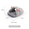 Warm Little Monster Pet Sofa In Winter Funny Mongolian Yurt Cat Nest Comfortable Semi-closed Slipper Nest