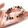 Браслет Four Gods Crystal AAA Tiger Eye Celestial Eye Natural Stone Power Stone Accessories [ЗОЛОТОЙ КАМЕНЬ] Для мужчин