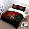 Portugal FPF Logo Three-Piece Bedding Set Bedding set (1 duvet cover, 2 pillowcases, duvet not included)