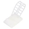 100Pcs Adhesive Cable Management Clips Adjustable Nylon Strap Ties Wire Clamps Organizer Strong