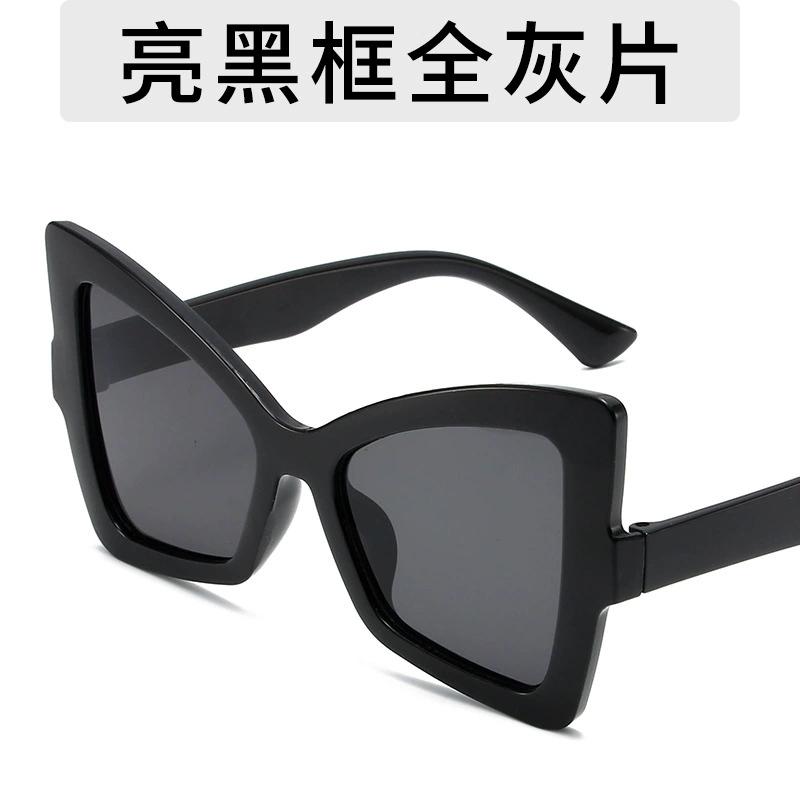 Fashionable Butterfly Sunglasses Women Vintage Retro Sunglasses For Beach Party Large Frame Purple Cat Eye Sunglasses Uv400