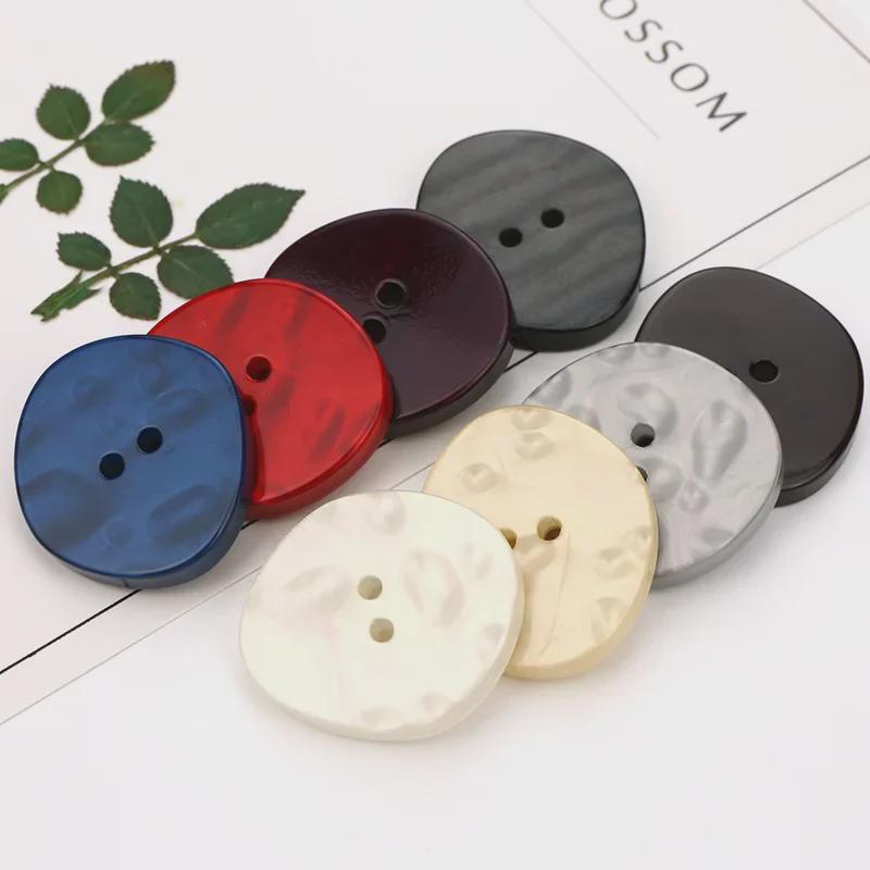 Irregular Resin Buttons for Decorative Clothing: Unique Accessories for Coats, Shirts, and Sweaters
