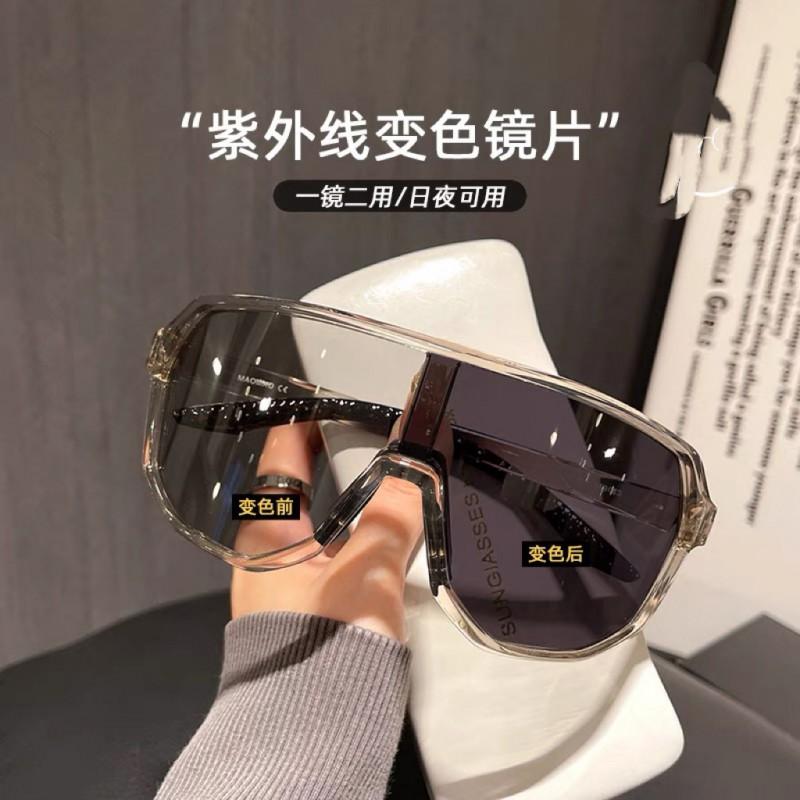 Polarized Cycling Sunglasses Men Women UV400 Protection Large Frame Windproof Outdoor Sports Glasses