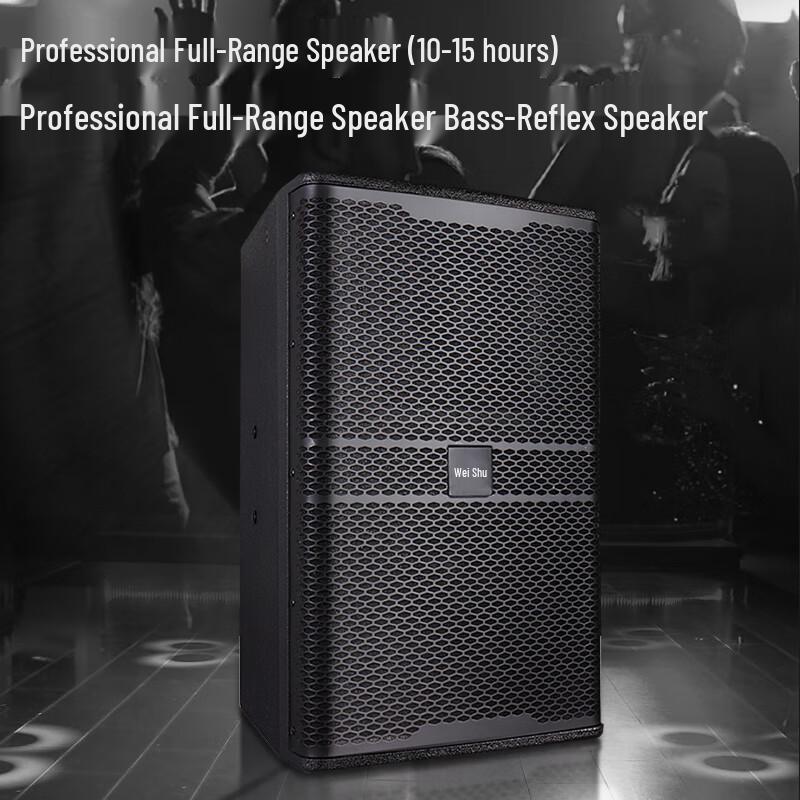 WeiShu PC-610A 10-inch Full-Range Passive Professional Speaker