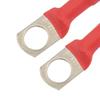 1,64 фута Красные 2 AWG Аккумуляторные кабели Положительные Отрицательные Разъемы для Мотоцикла Автомобиля Лодки с Клеммами Модернизация Жгута Проводки