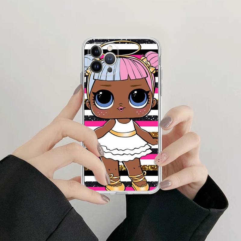 Прекрасный телефон с мягкой анимацией для Iphone XS Pro 6 XR 11 Mini X 6s 14 8 13 Max 7 12 Plus, мягкий прямой силиконовый чехол из ТПУ