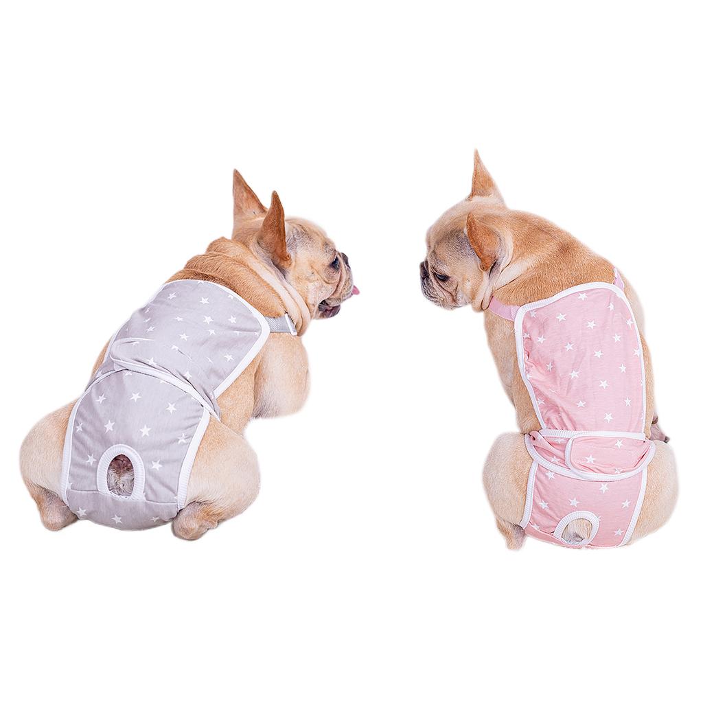 Girl Dog Sanitary Panties Physiological Pants Small Dog Period Jumpsuits Shorts Female Dog Diaper Pantie Washable Shorts