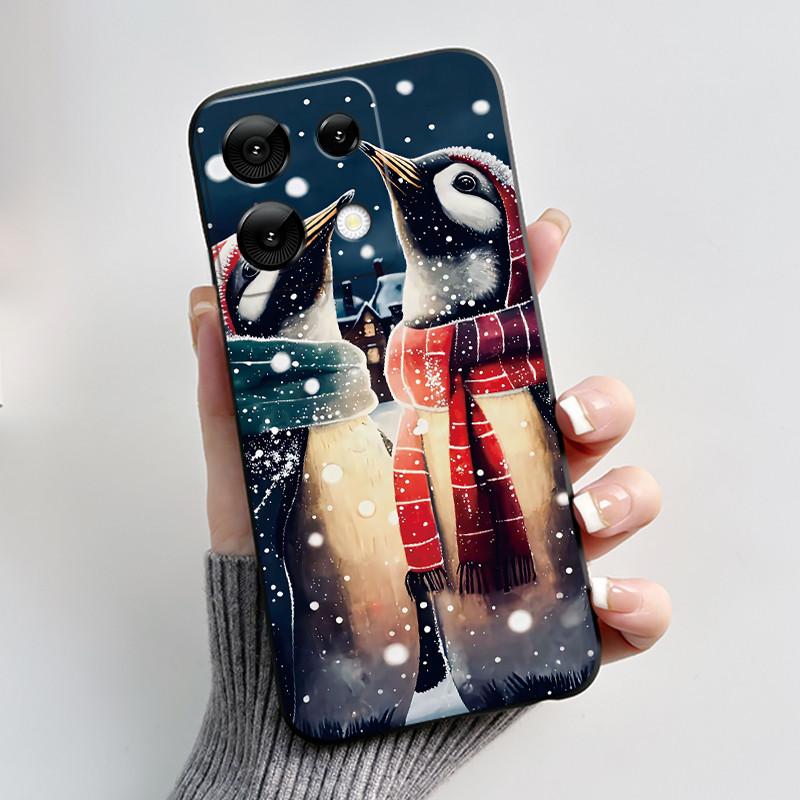 Anti-scratch Phone Case For Umidigi G9 5G Soft Silicone Black Casing Unique Design Happy Milk Tea Rabbit Pattern Candy Shell