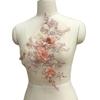 3D Цветочная вышивка Кружевная аппликация Шитье Цветочная ткань Воротник Патч Для Свадебной вечеринки Платье Невесты Одежда DIY Ремесла