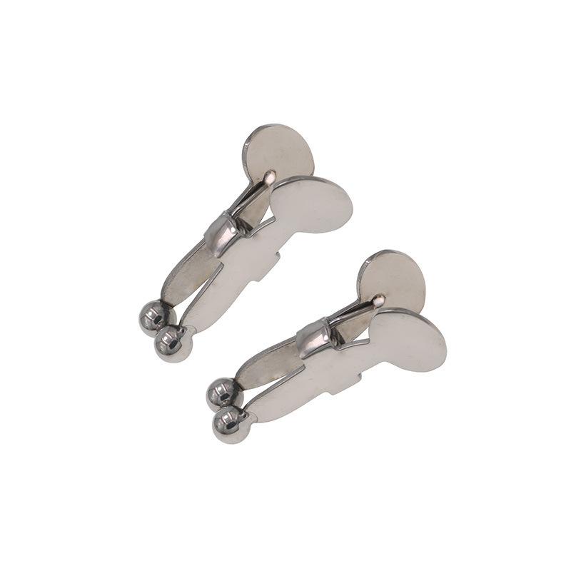 Сильный круглый зажим для сосков, пенис, электрический шок, импульсные секс-игрушки, секс-инструменты для женщин и взрослых, SM, нержавеющая сталь