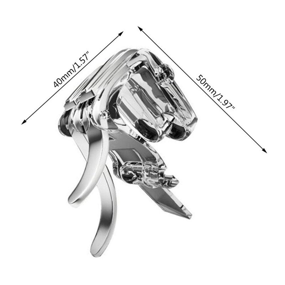 1 пара Игровые аксессуары Триггер Кнопка прицеливания Металлическая кнопка огня Геймпад Контроллер Джойстик Рукоятка Триггер