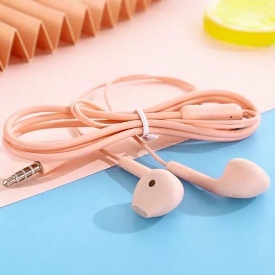 Проводные наушники U19 Mega Bass Macaron High Fidelity Цвет 3,5 мм Внутриканальные Игровые наушники