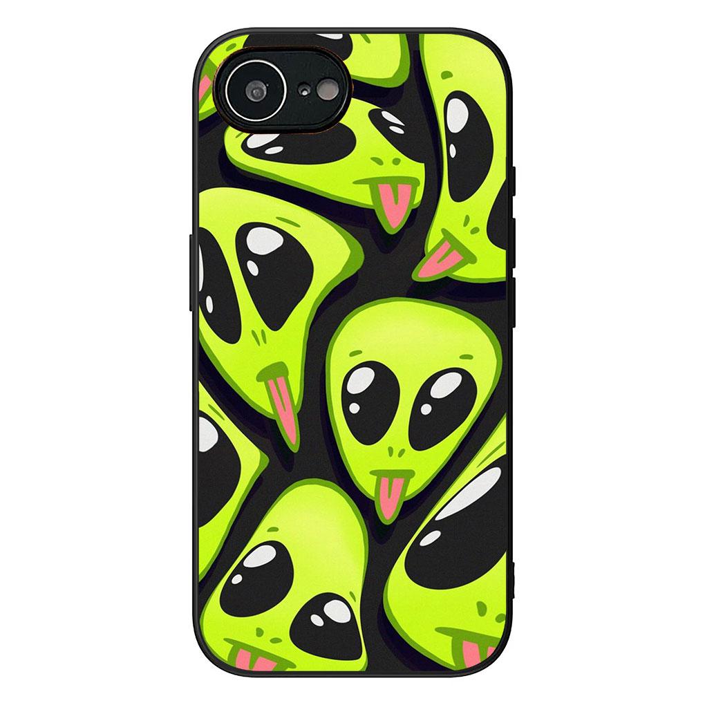 Cover for Apple iPhone 17 16 14 15 Pro Max Plus 15+ 16E XR ProMax Air 16+ Phone Case Alien Universe Galaxy Space Astronaut Star