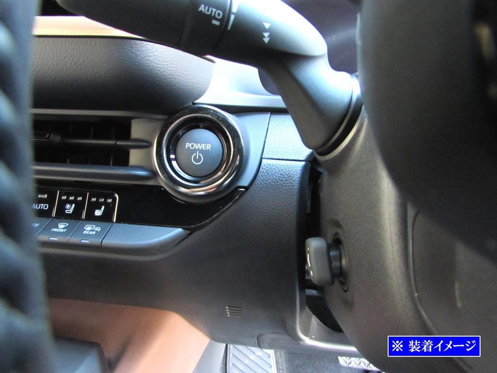 BRIGHTZ Кольцо из нержавеющей стали для кнопки запуска двигателя, черное [SWI-COV-028] ZSH AZSH H35 35 Crown Crossover