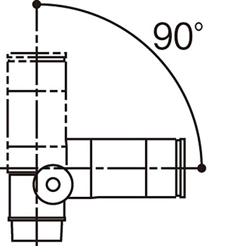 Panasonic Spotlight LGW40260LE1 80 Type Diffusion Off Black (Stick Type)