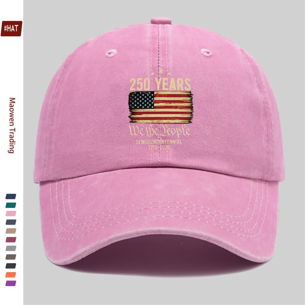 pc pcs Womens Mens Vintage American Flag Baseball Cap Adjustable Trucker Hat Suitable for Outdoor Beach Parties Indepe