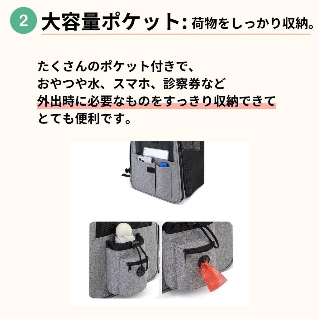 PetGround Expandable Pet Backpack Carrying Bag for Dogs and Large Capacity Evacuation Simple Small and Medium Carrying Foldable Soft Crate Cats, Bag,