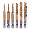 Сверла M3-M10 Широко используемые высокоэффективные высокоскоростные стальные спиральные сверла с шестигранным хвостовиком Электрическая дрель