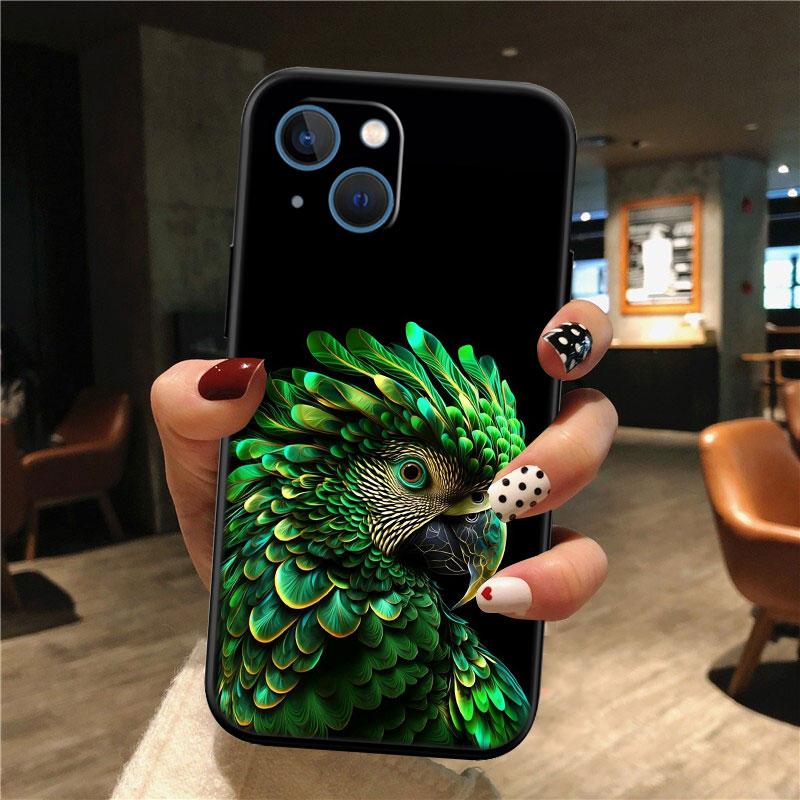 Чехол для телефона с рисунком попугая для OPPO A40 A60 A80 A15 A16 A16K A12 A17 A17K A54 A54S A53 A53S A55 A56 A57 A98 F23