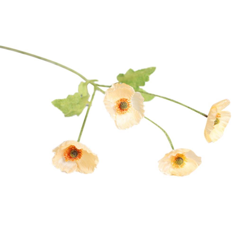 1 шт. Красивые искусственные цветы из шелка для сада, свадьбы, имитации цветов, букеты, искусственные цветы, мак, самосейка, домашний декор