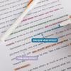 15/25Pcs Double End Highlighter Quick Drying Double Tip  Highlighter Pen for Scrapbooking Calendar Journal Card Making