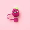 Airtight Silicone Straw Plug Cup Accessories Plugs Tips Cover Cartoon Straw Tips  Outdoor
