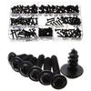 210Pcs Flange Self Tapping Screws Cross Head Bolt Assorted Set with Storage Case