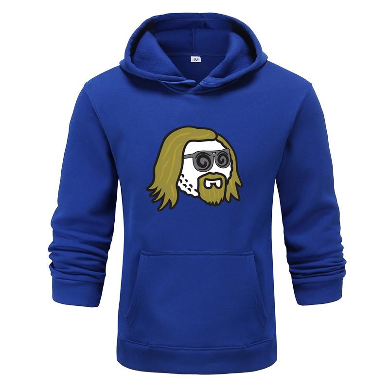 Осень и зима, новая дизайнерская одежда с принтом, мужская толстовка с капюшоном, пуловер для пар