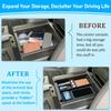 Center Console Organizer Tray Compatible With -2025 2026 Chevrolet Silverado/GMC Sierra 1500, -2026 Silverado/Sierra 2500HD 3500HD, Armrest Storage