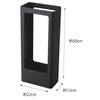 Yamazaki Slim Umbrella Stand, Black, Approx. W22 x D12 x H50cm, Tower, Removable Water Tray, 50cm Tall, Stable, Product Code: 4929