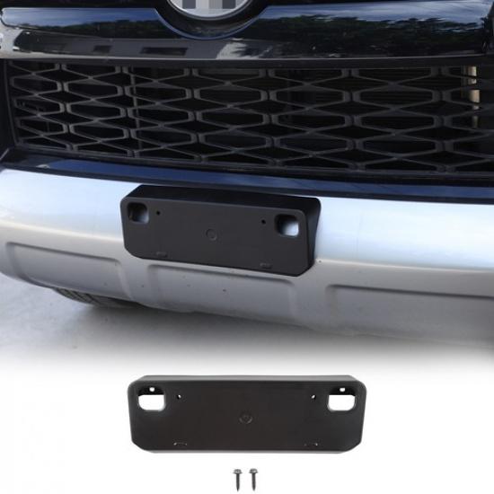 Front License Plate Mount Bracket Holder fit for 4Runner 2010-2024 SR5 TRD Black