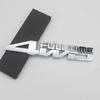 3D Metal 4WD FULL TIME Side Fender Emblem Rear Trunk Boot Badge Sticker Decals For Car
