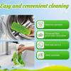 Моющиеся насадки для швабры - Высоковпитывающие зеленые многоразовые насадки для швабры, Прочное полиэфирное волокно для полов из твердой древесины, плитки, ковролина