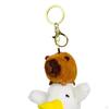 Capybara Plush Keychain Pendant Portable Cute Stuffed Animals