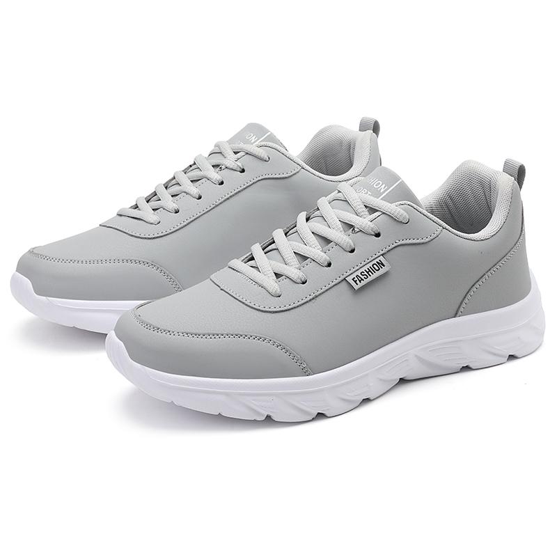 Весенне-осенние мужские черные кроссовки с дезодорантом, водонепроницаемая мужская обувь, легкие мужские кроссовки с мягкой подошвой