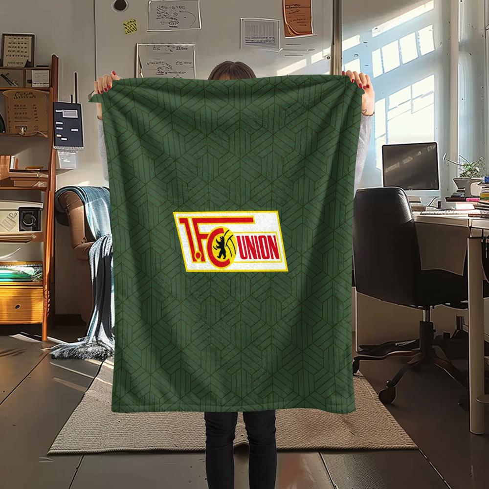 1. FC Union Berlin2 Flannel Blanket, High quality Comfortable for All Seasons, Home Decor, Warmth and Comfort