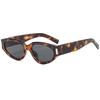 Leopard Print Sunglasses for Women Cat Eye Vintage Eyewear Korean Anti UV400 Spicy Sun Glasses
