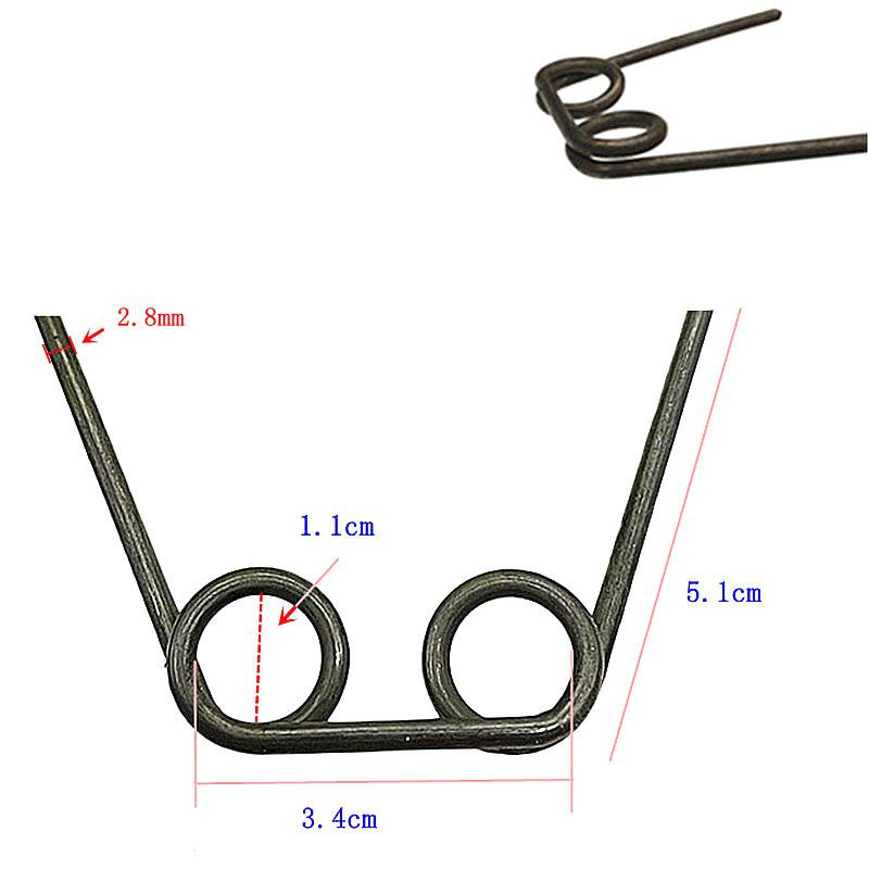 Детские аксессуары для самоката Пружина отскока рулевого управления Шток быстрого снятия Детская трех- или четырехколесная пружина натяжения