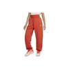 Sportswear Phoenix Fleece Solid Logo Embroidered Knit Sweatpants Women Sweatpants Orange DQ5887-861