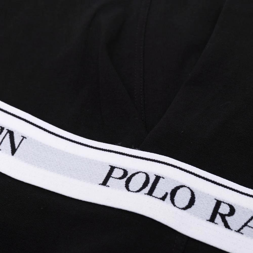 Мужские боксеры-шорты жаккардовой вязки с логотипом Polo Ralph Lauren, набор из 3 штук, низ, черный 714830299-008