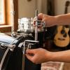 Зажим для ковбелла на барабан Легкий Регулируемый Стойка на ободе для живых выступлений