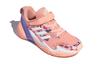 adidas 4Uture Rnr CNY El K Дышащие и нескользящие Низкие детские беговые кроссовки Розовый Белый Фиолетовый Детские FZ4598
