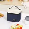 Large Capacity Insulated Bag Portable Handle Zipper Waterproof Aluminum Foil Outdoor Picnic Bento Lunch Fruit Grocery Food Thermal Cooler Tote Bag