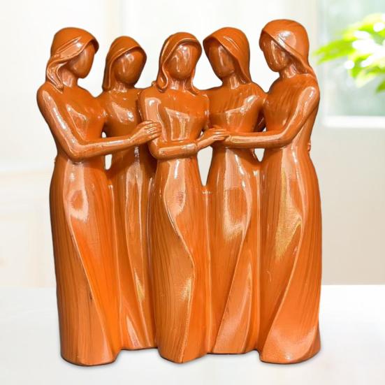 Статуэтка дружбы сестер Статуя женской дружбы Две/Три/Четыре/Пять/Шесть сестер Скульптура Подруги Лучшие друзья Подарки на день рождения Рождество