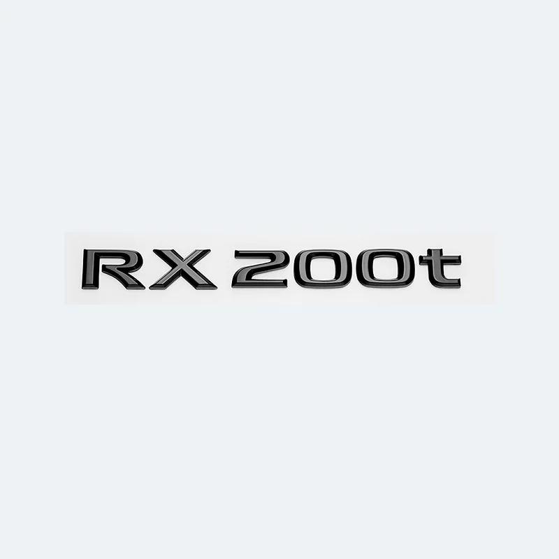 3D глянцевые черные буквы RX200t RX270 RX300 RX350 RX450h RX450hL гибридная эмблема для автомобиля LEXUS на крыло багажника задняя наклейка с логотипом