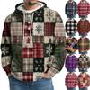 Men's Knit Hooded Sweatshirt Casual Long-Sleeve Sweatshirt