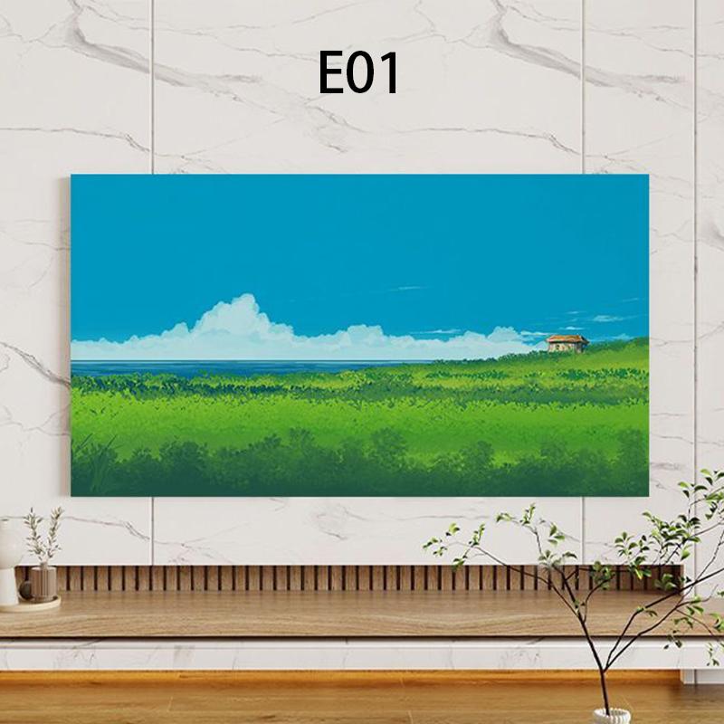 1 шт. Чехол для телевизора Защита от пыли Бытовой 32/43/50/55/65 дюймов Подвесной Чехол для LCD Телевизора Домашний Универсальный Декоративный Чехол для Телевизора