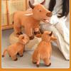 Cow Brown Plush Toy Animal Stuffed Dolls Bedroom Decoration Kids Cute Gifts