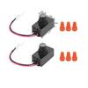 Dusk To Dawn Sensor 2 Packs, Photocell Light Sensor For Outdoor Lighting, 120-277v Photoelectric Sw