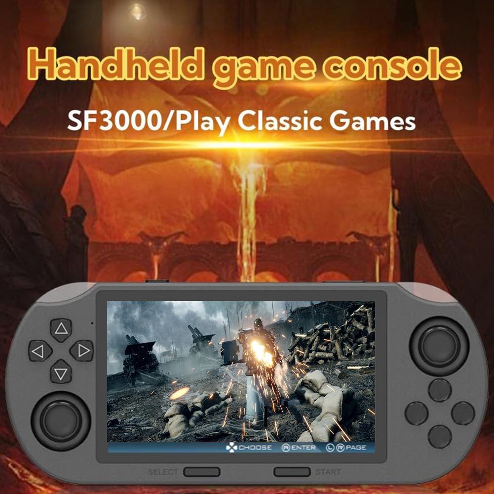 Портативная игровая консоль с USB-подзарядкой, ретро-игровая консоль, ретро портативная видеоигровая консоль для детей и взрослых